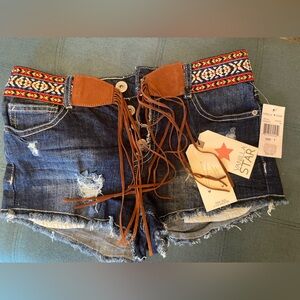NWT Vanilla Star Denim Shorts